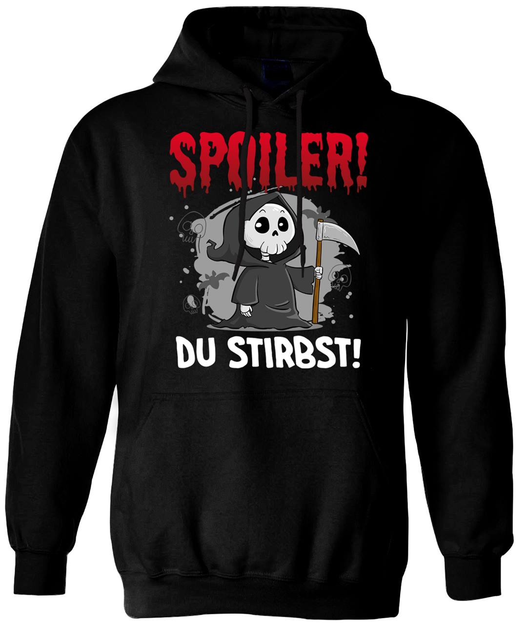 Sensebald Hoodie - Spoiler! Du stirbst!