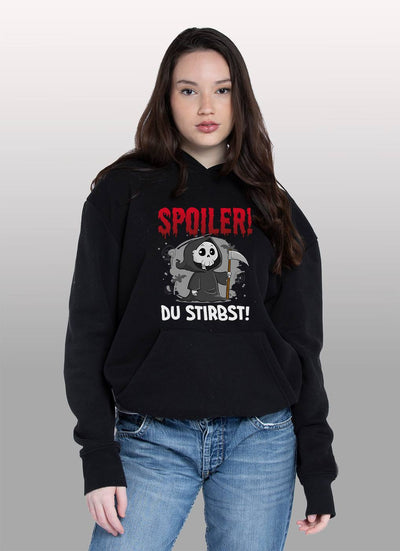 Sensebald Hoodie - Spoiler! Du stirbst!