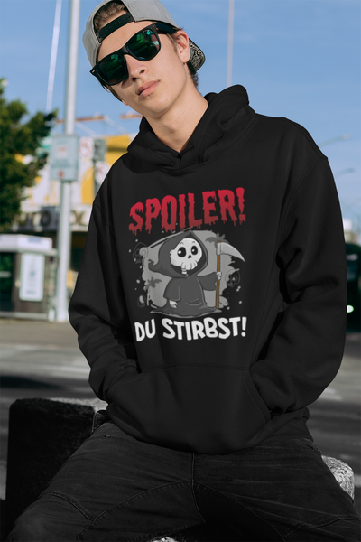Sensebald Hoodie - Spoiler! Du stirbst!