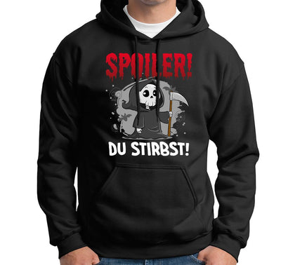 Sensebald Hoodie - Spoiler! Du stirbst!