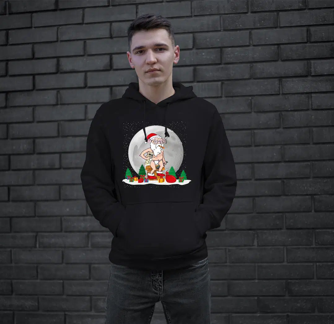 Bild: Hoodie - Ugly Weihnachtsmann Geschenkidee