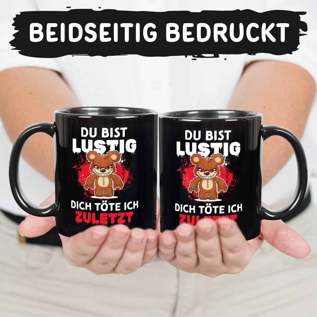 Schwarze Tasse