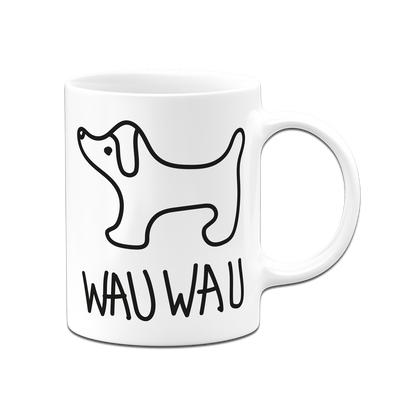 Hunde Tasse - Wau Wau