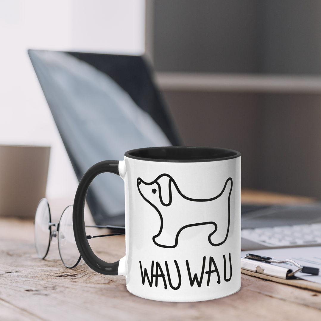 Hunde Tasse - Wau Wau