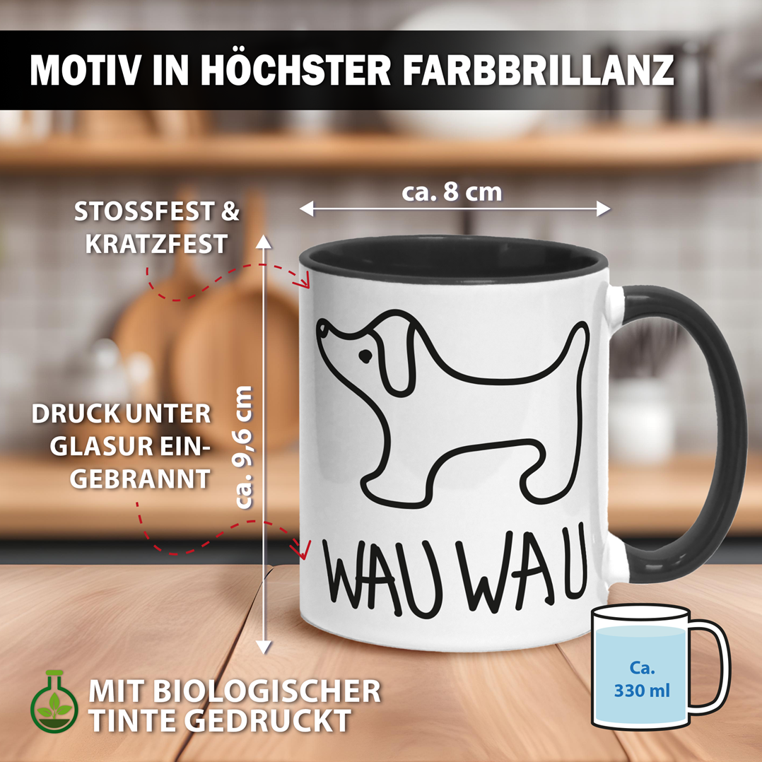 Hunde Tasse - Wau Wau