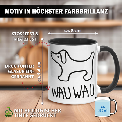 Hunde Tasse - Wau Wau