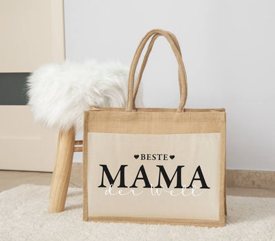 Jutetasche - Beste Mama der Welt