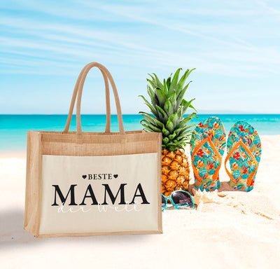 Jutetasche - Beste Mama der Welt