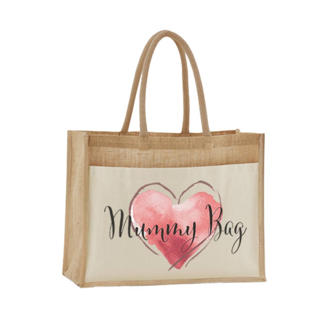 Jutetasche - Mummy Bag