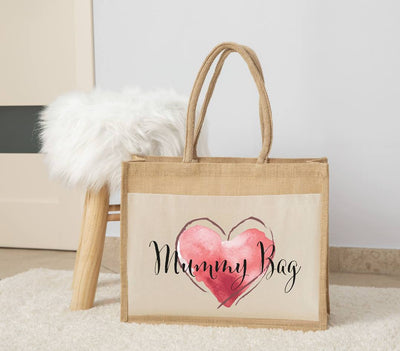 Jutetasche - Mummy Bag