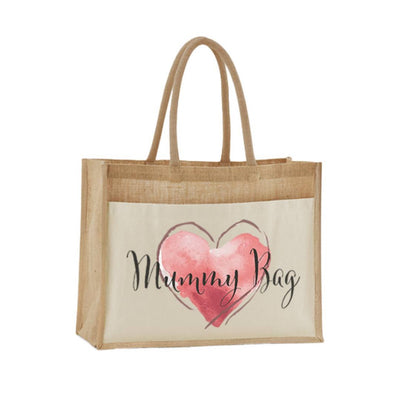 Jutetasche - Mummy Bag
