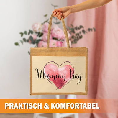 Jutetasche - Mummy Bag