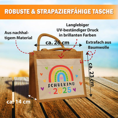 Jutetasche - Schulkind 2025