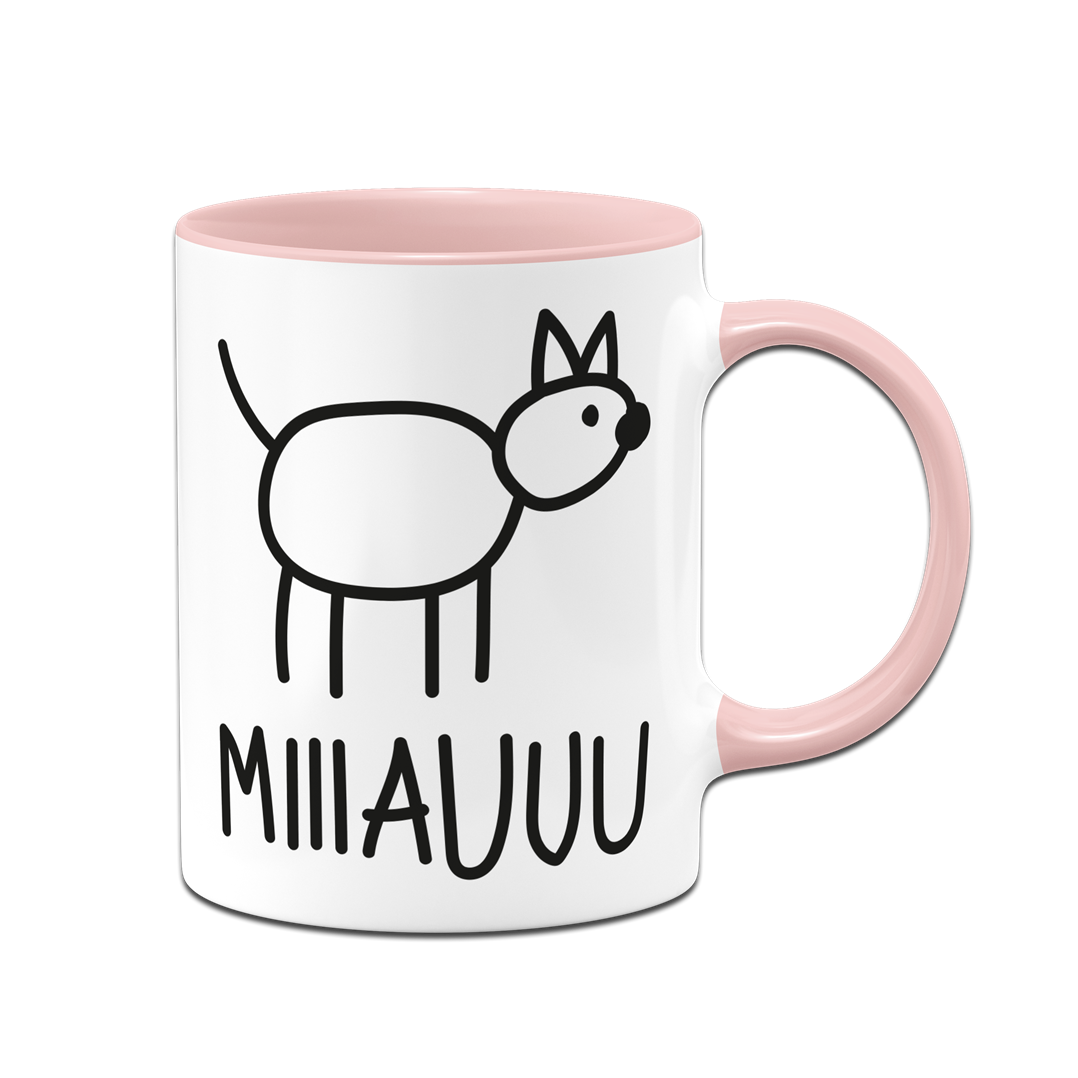 Katzen Tasse - Miiiauuu