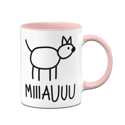 Katzen Tasse - Miiiauuu