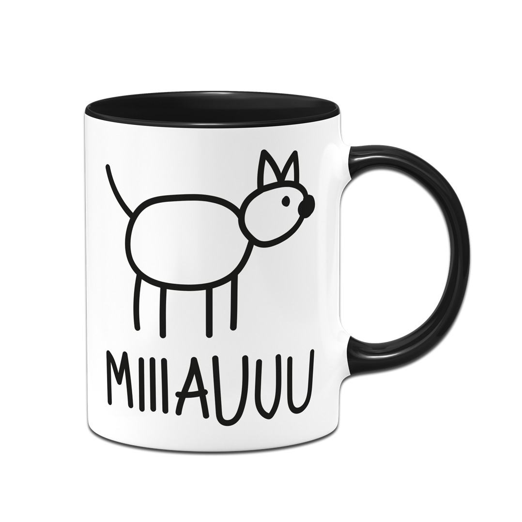 Katzen Tasse - Miiiauuu