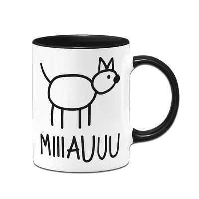 Katzen Tasse - Miiiauuu