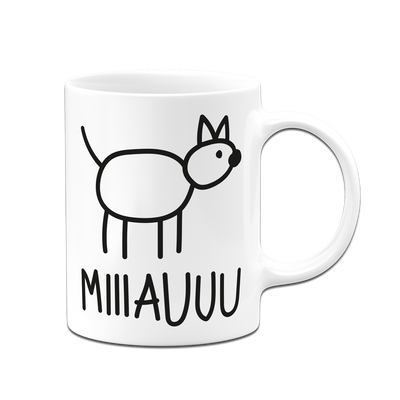 Katzen Tasse - Miiiauuu