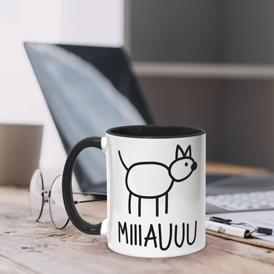 Katzen Tasse - Miiiauuu
