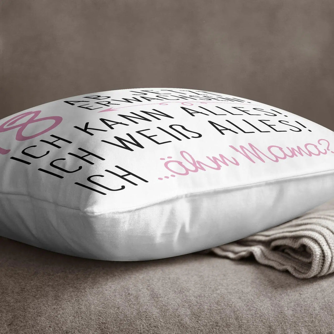 Bild: Kissen - 18 ab jetzt erwachsen! Geschenkidee