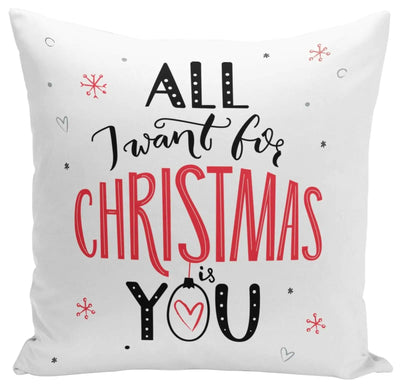 Bild: Kissen - All I want for Christmas is you Geschenkidee