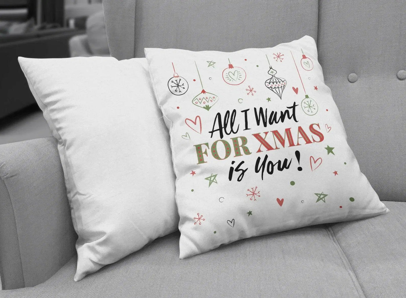 Bild: Kissen - All I want for Xmas is you! Geschenkidee