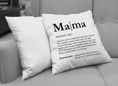 Bild: Kissen - Definition Mama Geschenkidee