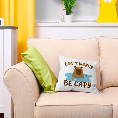 Kissen - Don't worry be Capy