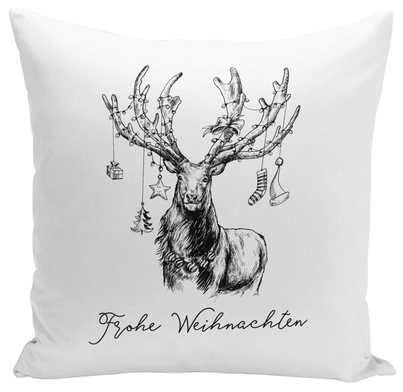 Bild: Kissen - Frohe Weihnachten Geschenkidee