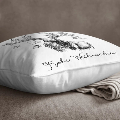 Bild: Kissen - Frohe Weihnachten Geschenkidee