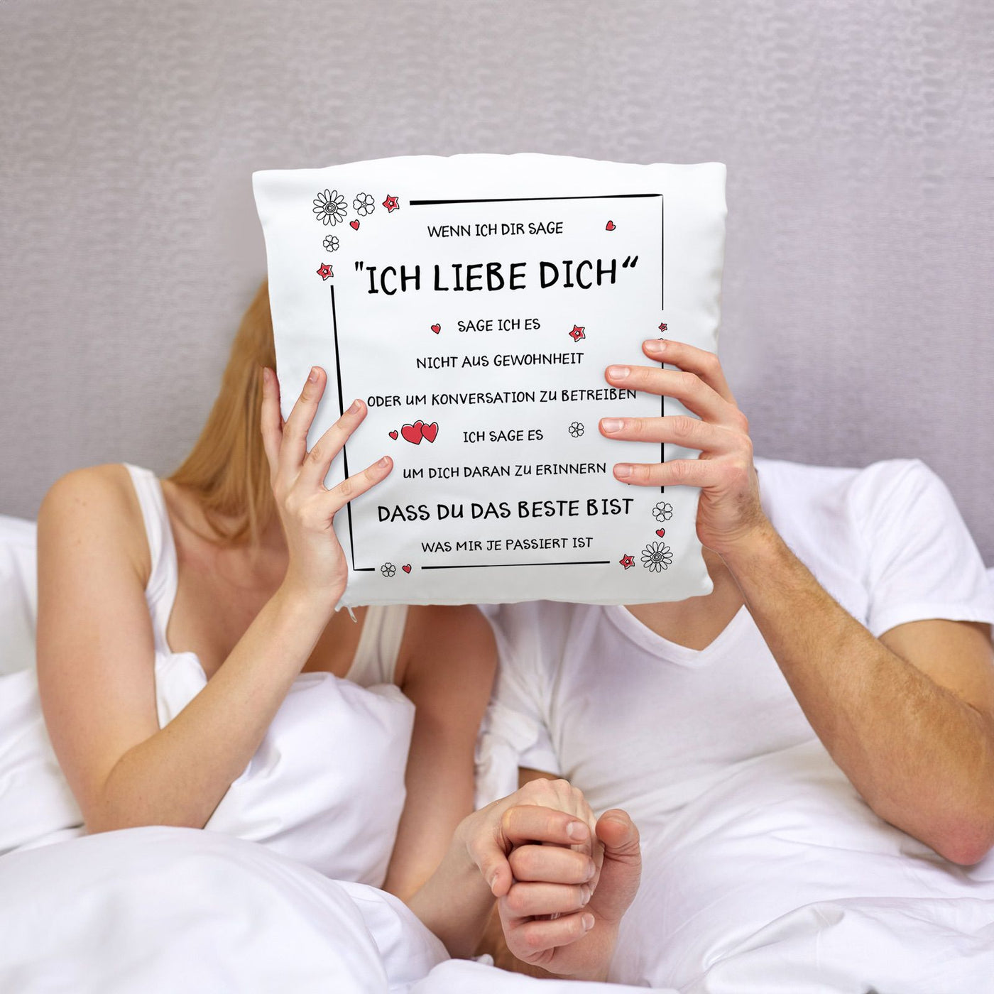 Kissen - Ich liebe Dich, Du bist das Beste