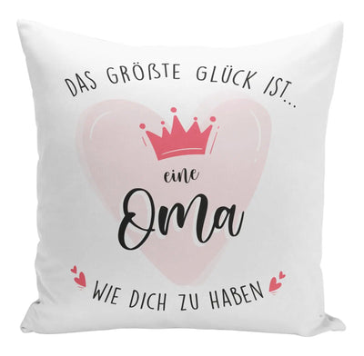 Bild: Kissen - Das größte Glück ist eine Oma wie Dich zu haben Geschenkidee