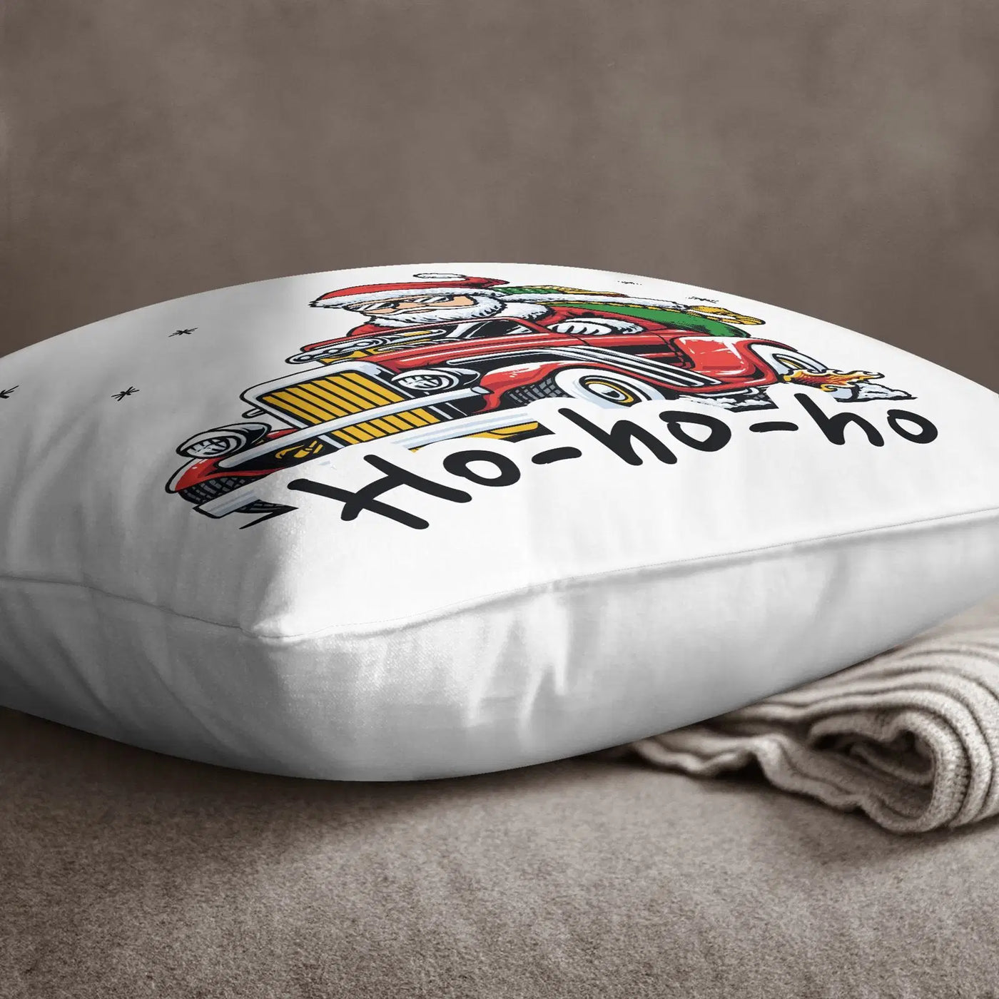 Bild: Kissen - Ho-ho-ho Geschenkidee