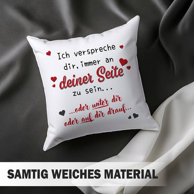 Kissen - Immer an Deiner Seite... oder unter Dir oder auf Dir drauf.