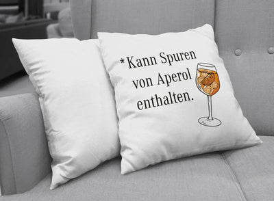 Bild: Kissen - *Kann Spuren von Aperol enthalten. Geschenkidee