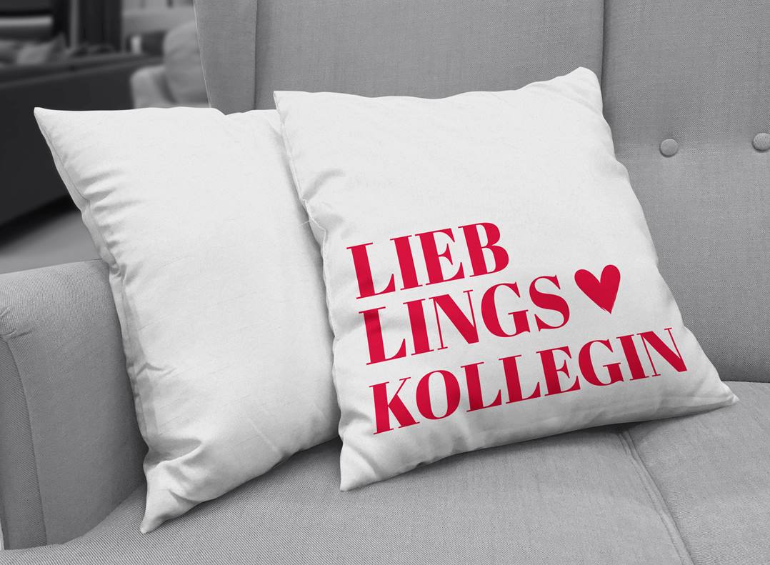 Kissen - Lieblingskollegin