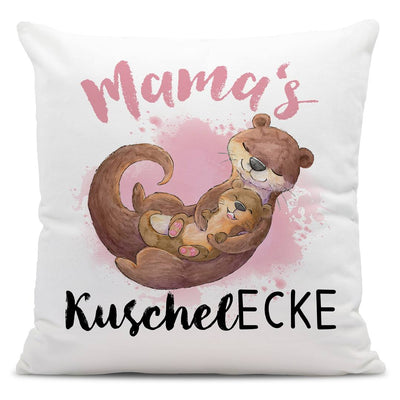 Kissen - Mama's Kuschelecke (Otter)