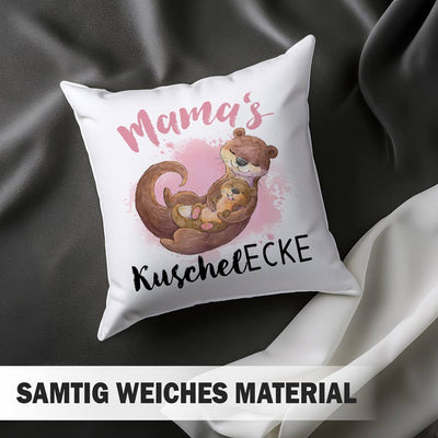 Kissen - Mama's Kuschelecke (Otter)