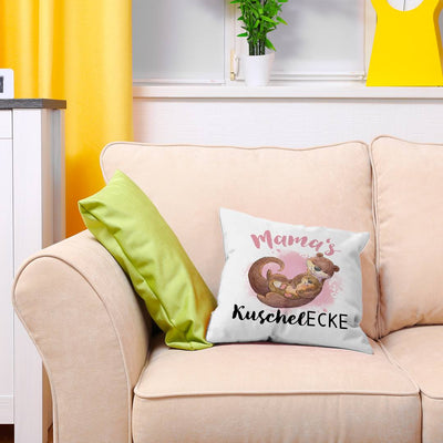 Kissen - Mama's Kuschelecke (Otter)