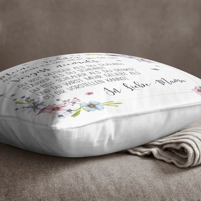 Bild: Kissen - Meine Tochter, in Liebe Mama Geschenkidee