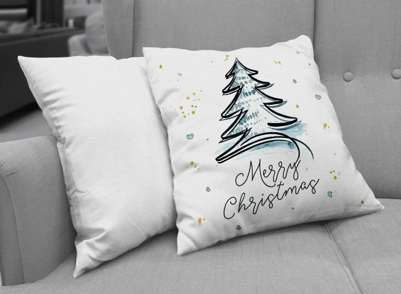 Bild: Kissen - Merry Christmas - V3 Geschenkidee