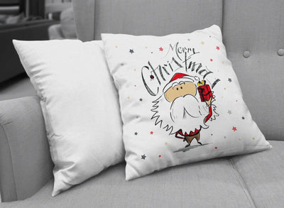 Bild: Kissen - Merry Christmas - Weihnachtsmann Geschenkidee
