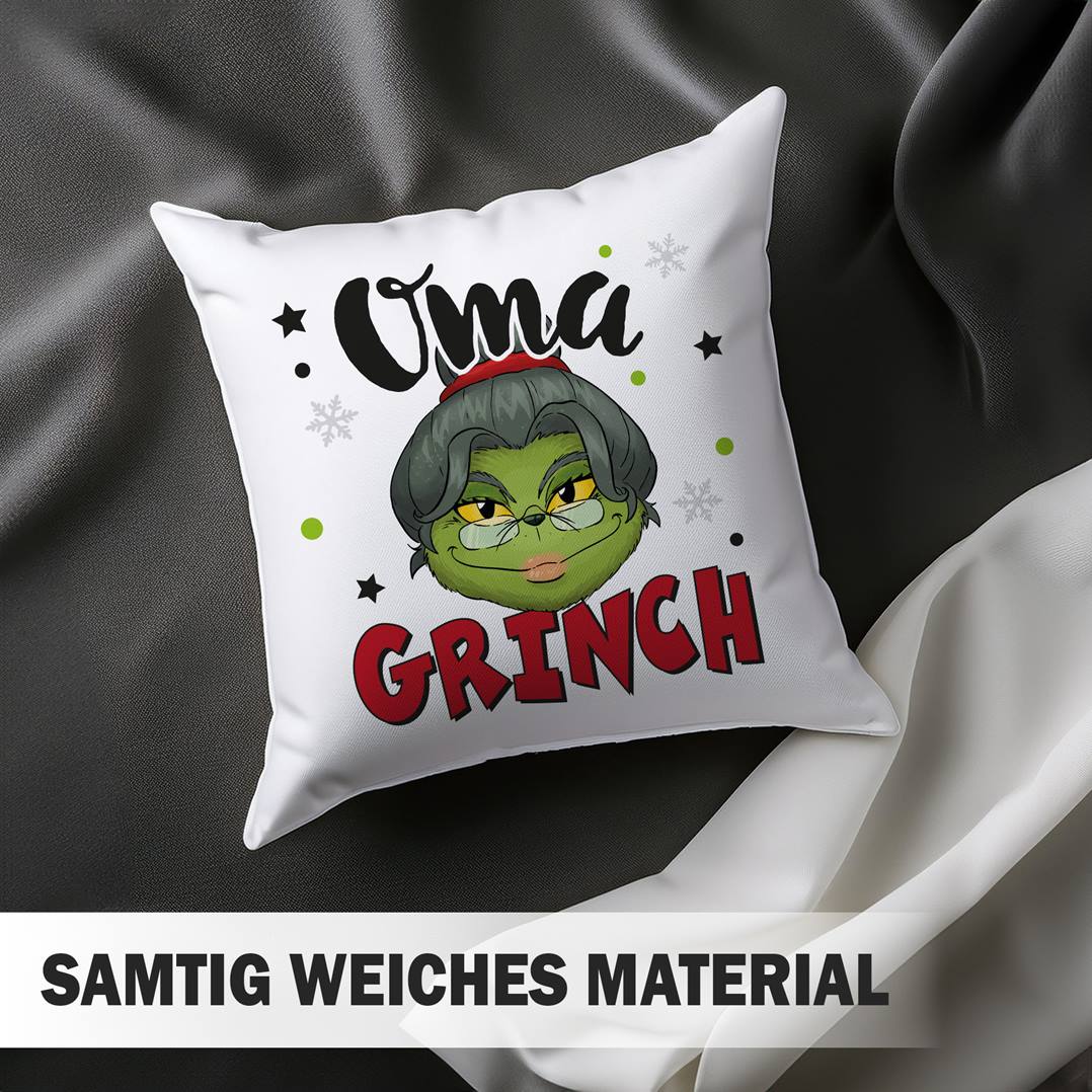 Kissen - Oma Grinch