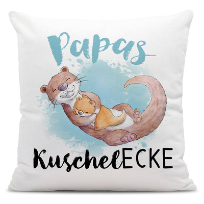 Kissen - Papa's Kuschelecke (Otter)