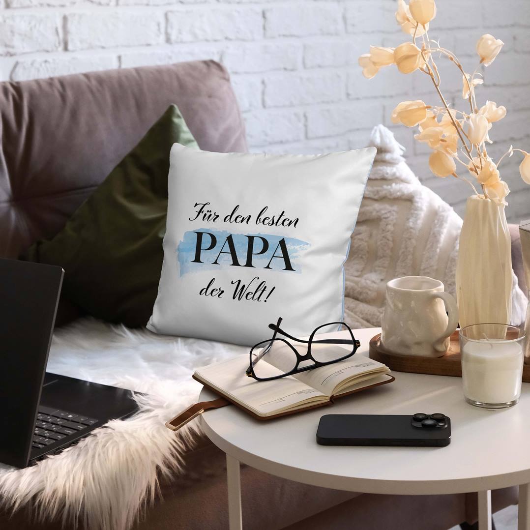 Kissen Premium - Für den besten Papa der Welt!