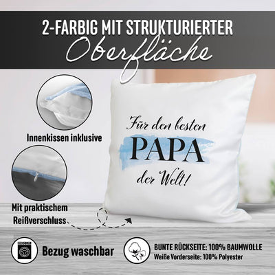 Kissen Premium - Für den besten Papa der Welt!