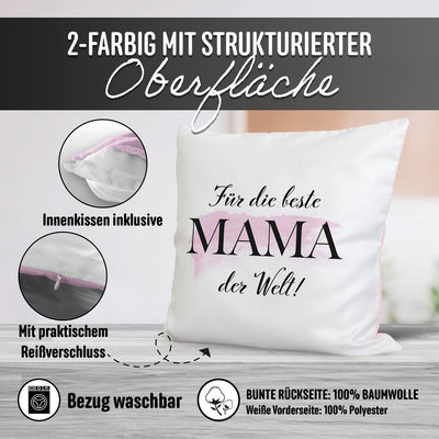 Kissen Premium - Für die beste Mama der Welt!
