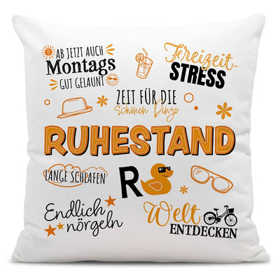 Kissen - Ruhestand - Rente
