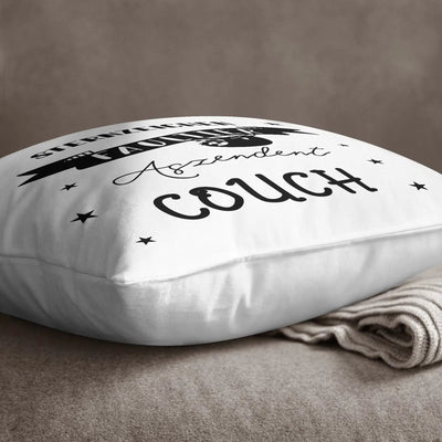 Bild: Kissen - Sternzeichen Faultier - Aszendent Couch V2 Geschenkidee