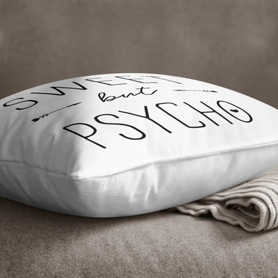 Bild: Kissen - Sweet but Psycho Geschenkidee